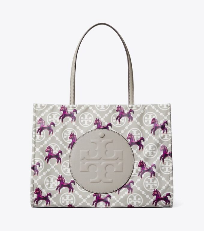 Ella Horse Nylon Small Tote