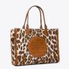 Ella Leopard Canvas Small Tote