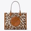 Ella Leopard Canvas Small Tote