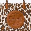 Ella Leopard Canvas Small Tote