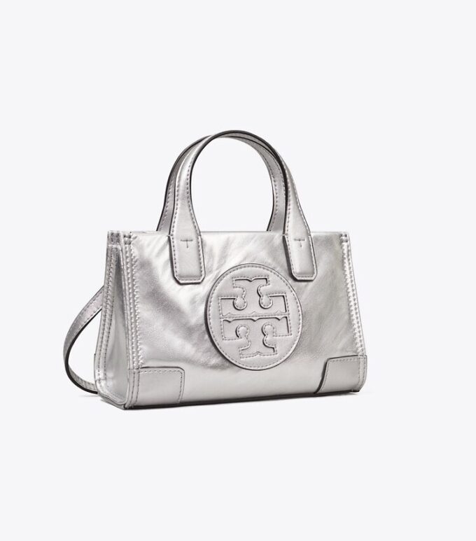 Ella Metallic Micro Tote