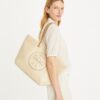 Ella Patent Chain Tote