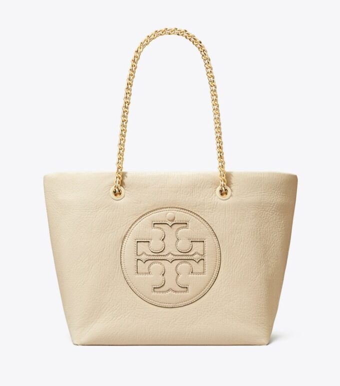 Ella Patent Chain Tote