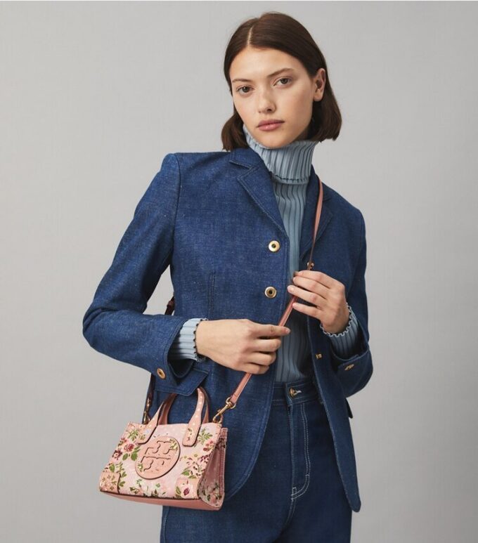 Ella Printed Micro Tote