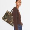 Ella Printed Nylon Small Tote