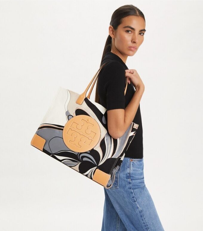 Ella Printed Tote Bag