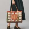 Ella Woven Cage Tote