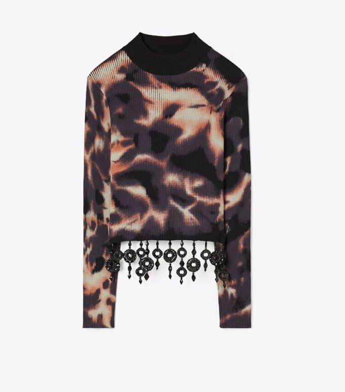 Embellished Cotton Top