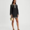 Embellished Short Caftan