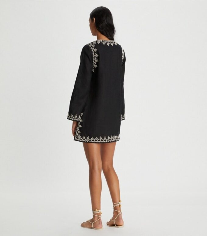 Embellished Short Caftan