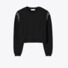 Embroidered French Terry Sweatshirt Embroidered French Terry Sweatshirt