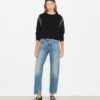 Embroidered French Terry Sweatshirt Embroidered French Terry Sweatshirt