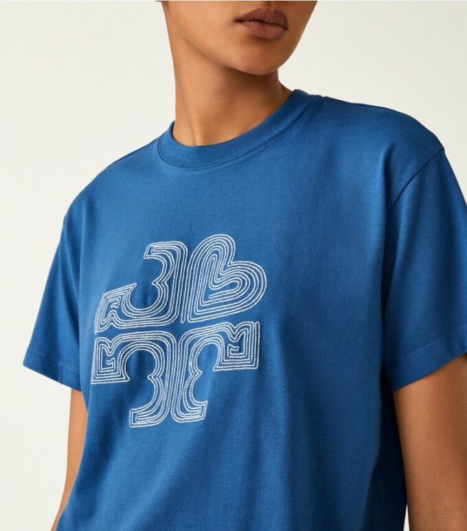 Embroidered Heart Logo T-Shirt Embroidered Heart Logo T-Shirt