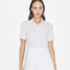 Embroidered Mercerized Cotton Polo Embroidered Mercerized Cotton Polo