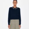 Embroidered Merino And Cashmere Cardigan Embroidered Merino And Cashmere Cardigan