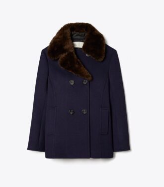 Flannel Peacoat