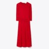 Flared Viscose Dress