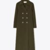 Flared Wool Coat