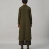 Flared Wool Coat