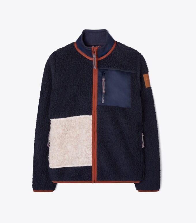 Fleece Colorblock Jacket