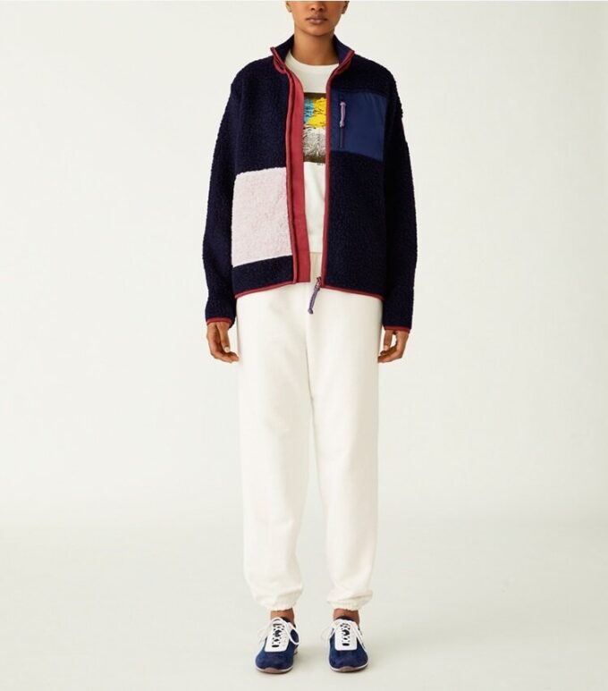 Fleece Colorblock Jacket