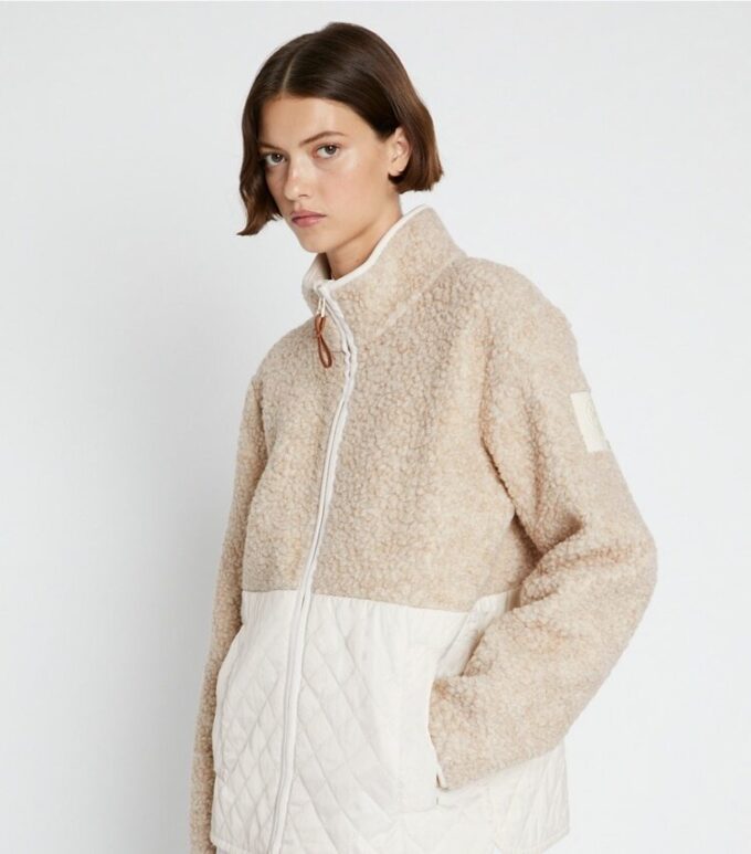 Fleece Quilted Jacket