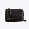 Fleming Diamond Perforated Convertible Shoulder Bag