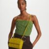 Fleming Patent Pintuck Small Convertible Shoulder Bag