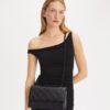 Fleming Polished-Grain Shoulder Bag