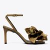 Flower Heeled Sandal