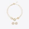 Forget Me Not Bracelet And Earrings Gift Set