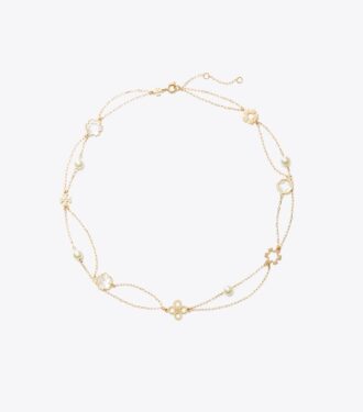 Forget Me Not Layered Necklace
