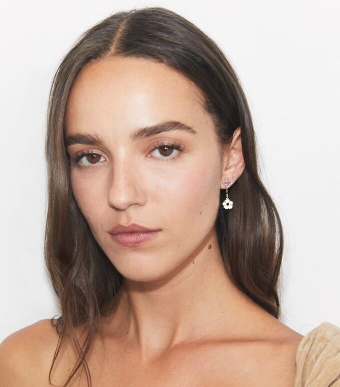 Forget Me Not Linear Earrings Forget Me Not Linear Earrings