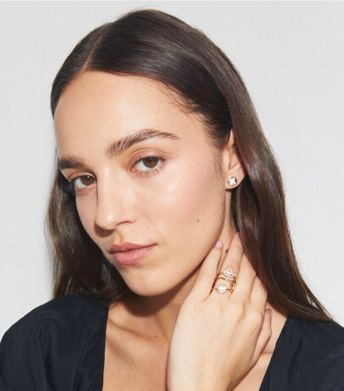 Forget Me Not Stacking Ring Set