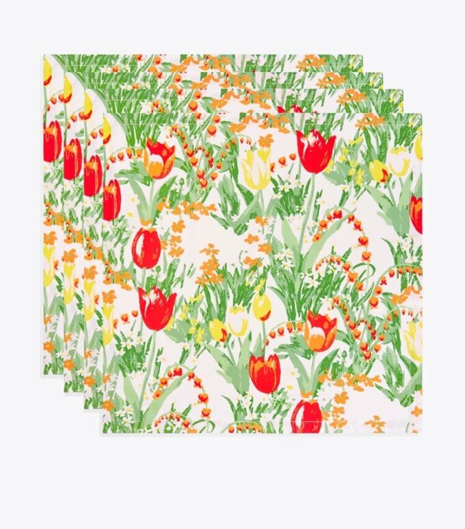 Garden Dinner Napkin, Set Of 4 Garden Dinner Napkin, Set Of 4