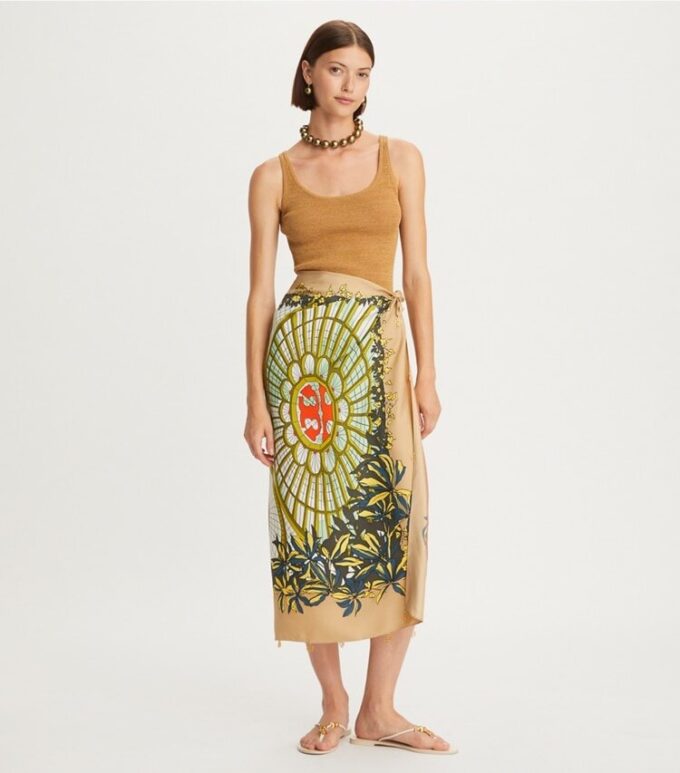 Greenhouse Silk Square Scarf