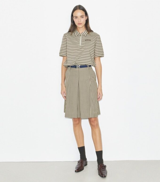 Half-Zip Yarn-Dye Polo