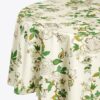 Happy Times Bouquet Round Tablecloth, 120″