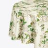 Happy Times Bouquet Round Tablecloth, 132″