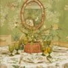 Happy Times Bouquet Square Tablecloth, 90”