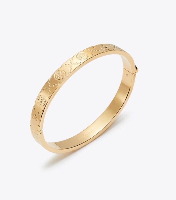 Icon T Monogram Hinge Bracelet