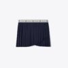 Jacquard Performance Jersey Pleated Overlay Skirt Jacquard Performance Jersey Pleated Overlay Skirt