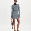 Jacquard Sweater Dress Jacquard Sweater Dress