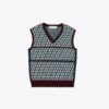 Jacquard Sweater Vest Jacquard Sweater Vest