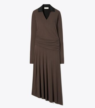Jersey Collared Dress