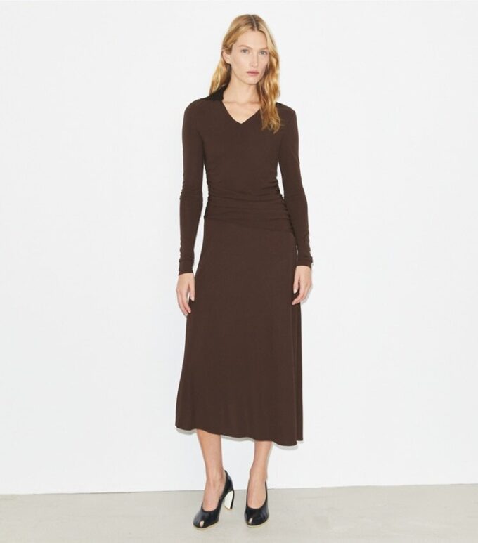 Jersey Collared Dress