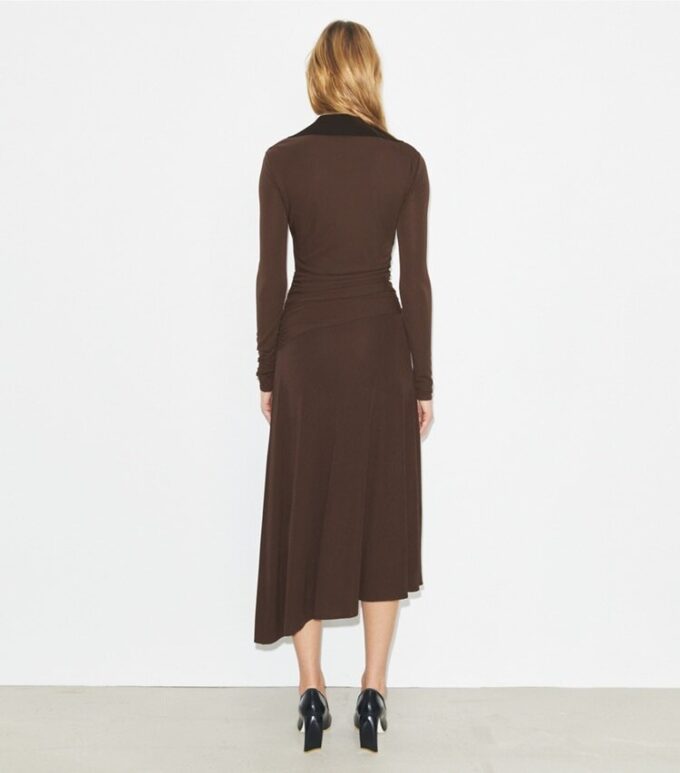 Jersey Collared Dress