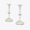 Jolie Fleur Candlesticks, Set Of 2