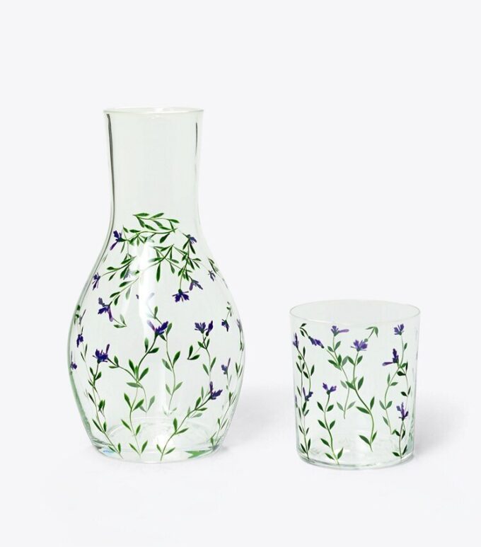 Jolie Fleur Carafe And Cup Set