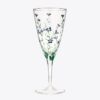 Jolie Fleur Champagne Glass, Set Of 2